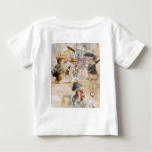 Bruchkaninchenzusammensetzung Baby T-shirt (Rückseite)