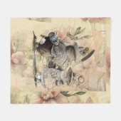 Bruchkaninchenzusammensetzung Fleecedecke (Vorderseite (Horizontal))