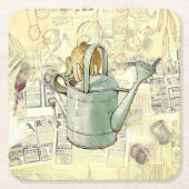 Bruchkaninchenzusammensetzung Rechteckiger Pappuntersetzer (Vorderseite)