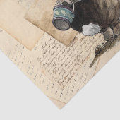 Bruchkaninchenzusammensetzung Seidenpapier (Detail)