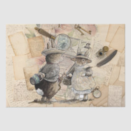 Bruchkaninchenzusammensetzung Seidenpapier