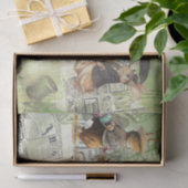 Bruchkaninchenzusammensetzung Seidenpapier (Geschenk)