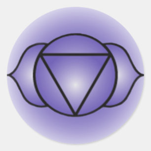 Bruchkerbe Runder Aufkleber