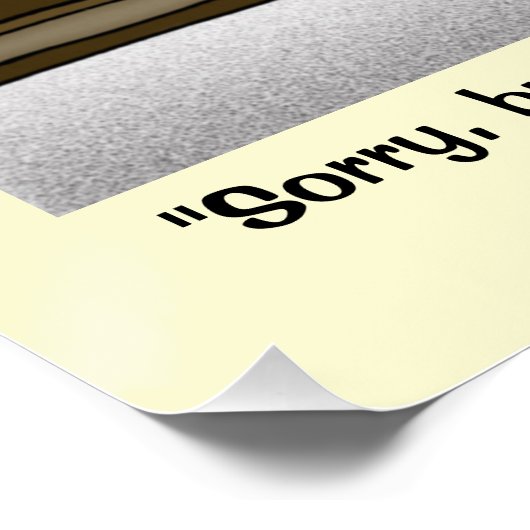 Bruchlinien Poster (Ecke)