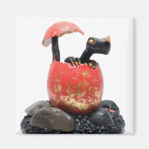 Bruchmagnet für Schwarze Drachen Magnet