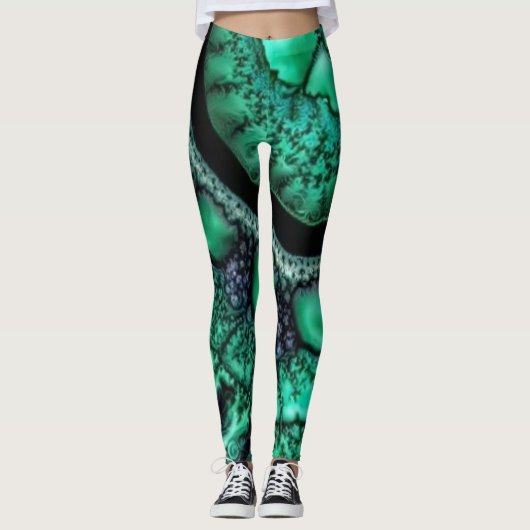 Bruchmalachit4 Leggings (Vorderseite)