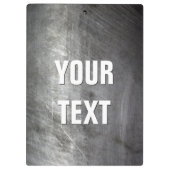 Bruchmetall Klemmbrett (Rückseite)