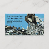 Bruchmetall Recycelnd Hof Visitenkarte (Vorderseite)