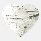 Bruchstamm Herz-Aufkleber (Vorderseite)