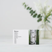 Bruchstamm Visitenkarte (Stehend Vorderseite)