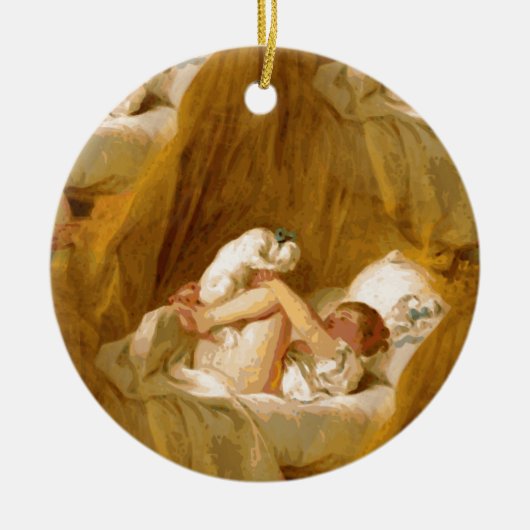 Bruchstelle Keramikornament (Vorne)