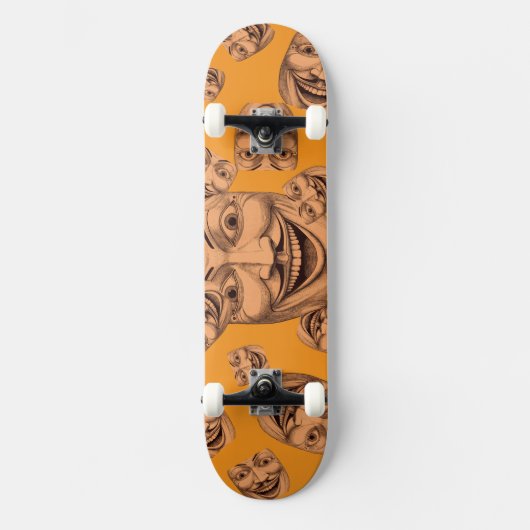 Bruchstelle Skateboard (Vorderseite)
