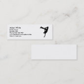 Bruchtanz Mini Visitenkarte (Vorne/Hinten)