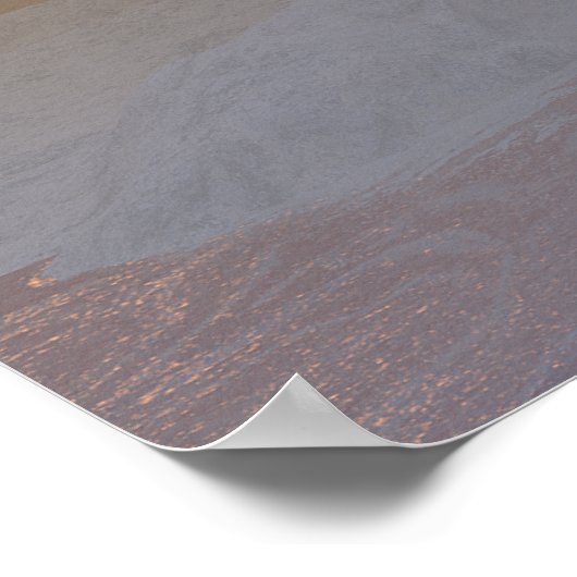 Bruchwelle Poster (Ecke)