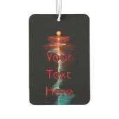 BruchwellenDualität Autolufterfrischer (Rückseite)