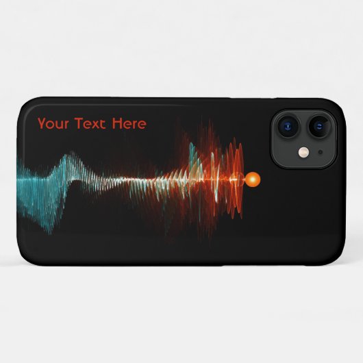 BruchwellenDualität Case-Mate iPhone Hülle (Rückseite (Horizontal))