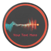 BruchwellenDualität Eishockey Puck (Vorderseite)