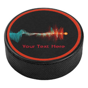 BruchwellenDualität Eishockey Puck