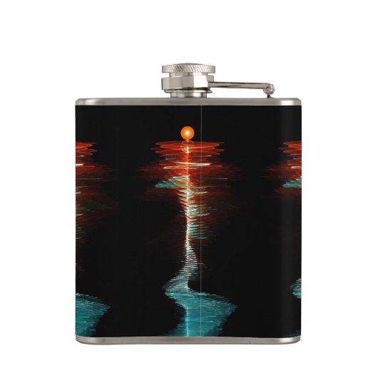 BruchwellenDualität Flachmann (Rückseite)