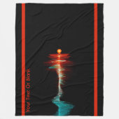 BruchwellenDualität Fleecedecke (Vorderseite)