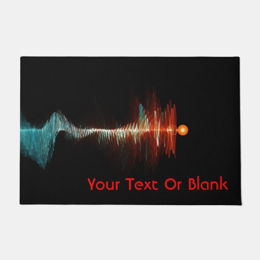 BruchwellenDualität Fußmatte (Vorderseite)