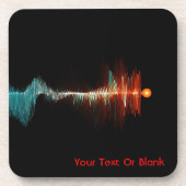 BruchwellenDualität Getränkeuntersetzer (Vorderseite)