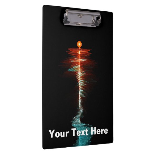 BruchwellenDualität Klemmbrett (Rechts)