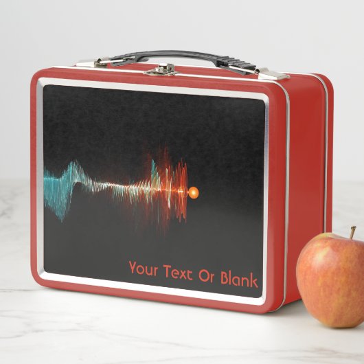 BruchwellenDualität Metall Brotdose (Beispiel)