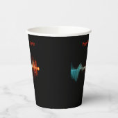 BruchwellenDualität Pappbecher (Links)