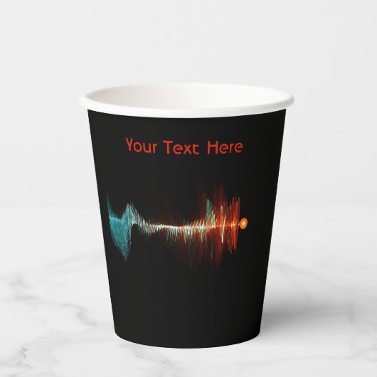 BruchwellenDualität Pappbecher (Vorderseite)