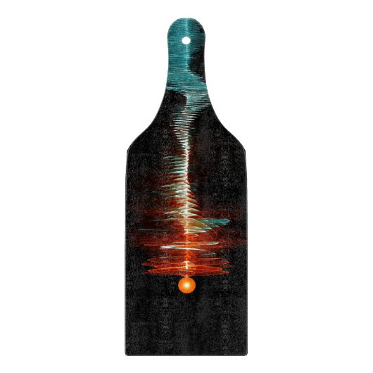 BruchwellenDualität Schneidebrett (Vorderseite)