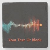 BruchwellenDualität Steinuntersetzer (Vorderseite)