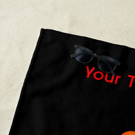 BruchwellenDualität Strandtuch (Beispiel)