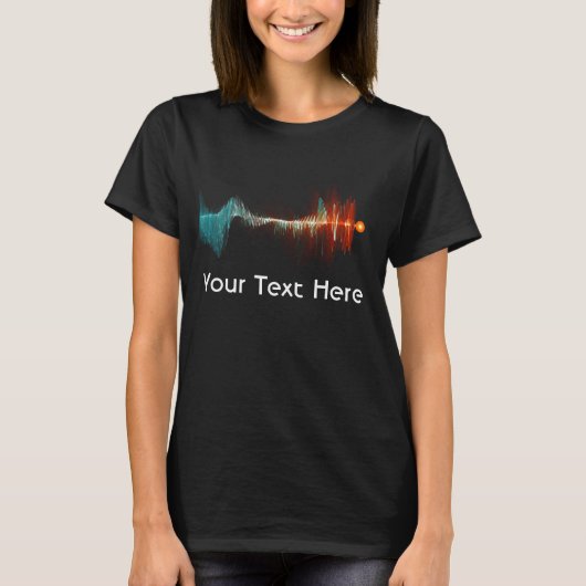 BruchwellenDualität T-Shirt (Vorderseite)