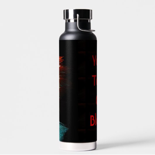 BruchwellenDualität Trinkflasche (Links)