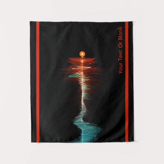 BruchwellenDualität Wandteppich (Vorderseite)