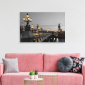Brücke Alexander III, Paris, Leinwanddruck (Insitu (Wohnzimmer))