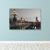 Brücke Alexander III, Paris, Leinwanddruck (Insitu (Holzboden))