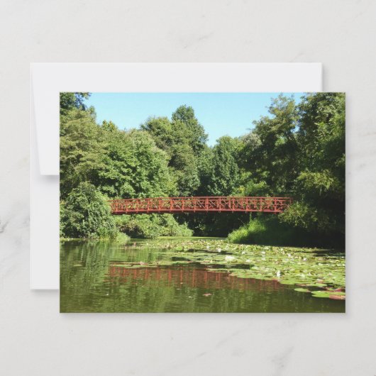 Brücke am Centennial Lake in Ellicott City (Vorderseite)