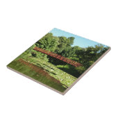 Brücke am Centennial Lake in Ellicott City Fliese (Seite)