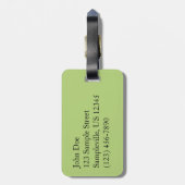 Brücke am Centennial Lake in Ellicott City Gepäckanhänger (Rückseite vertikal)