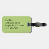 Brücke am Centennial Lake in Ellicott City Gepäckanhänger (Rückseite horizontal)