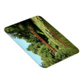 Brücke am Centennial Lake in Ellicott City Magnet (Rechte Seite)