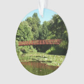 Brücke am Centennial Lake in Ellicott City Ornament (Vorderseite)