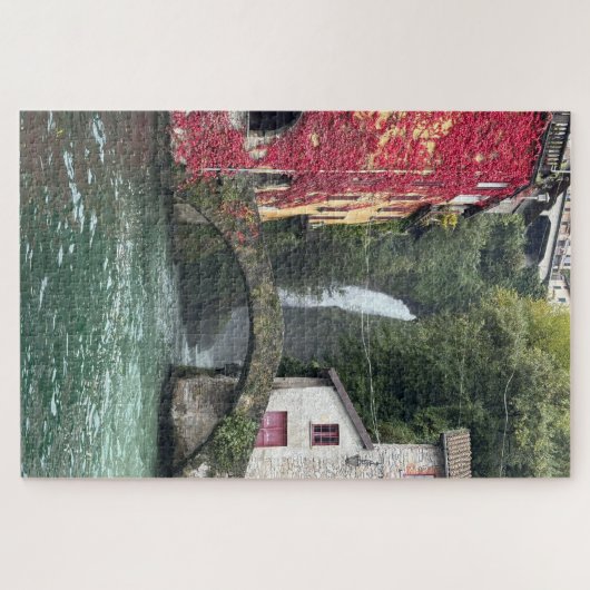 Brücke am Comer See Puzzle (Horizontal)