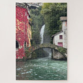 Brücke am Comer See Puzzle (Vertikal)