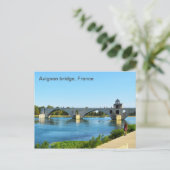Brücke Avignon in Frankreich Postkarte (Stehend Vorderseite)