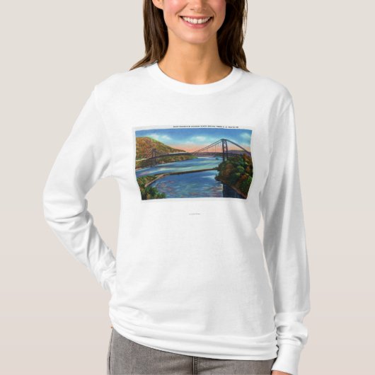 Brücke Bear Mountains der Hudson T-Shirt (Vorderseite)