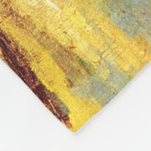 Brücke bei Argenteuil Claude Monet Fleecedecke (Ecke)