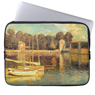 Brücke bei Argenteuil Claude Monet Laptopschutzhülle